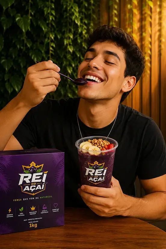 Atendimento para empresas Rei do Açaí